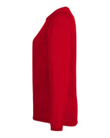 Women's Team Tech™ Long Sleeve T-Shirt Red/ White_4