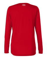 Women's Team Tech™ Long Sleeve T-Shirt Red/ White_5