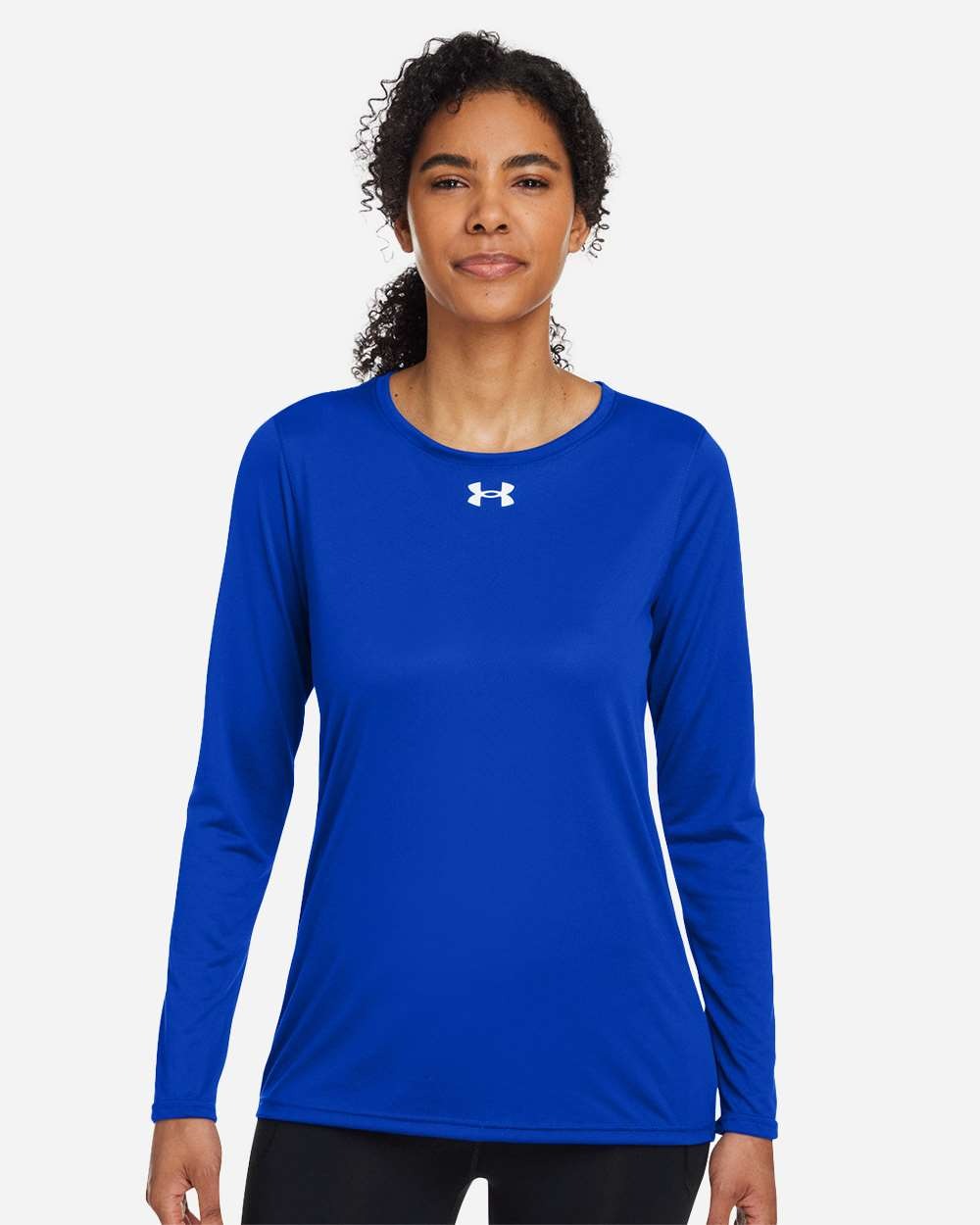Women's Team Tech™ Long Sleeve T-Shirt Royal/ White