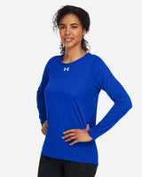 Women's Team Tech™ Long Sleeve T-Shirt Royal/ White_1