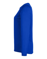 Women's Team Tech™ Long Sleeve T-Shirt Royal/ White_4
