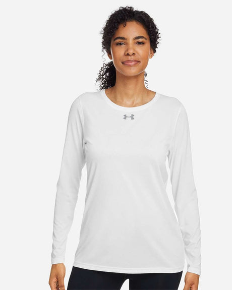 Women's Team Tech™ Long Sleeve T-Shirt White/ Mod Grey