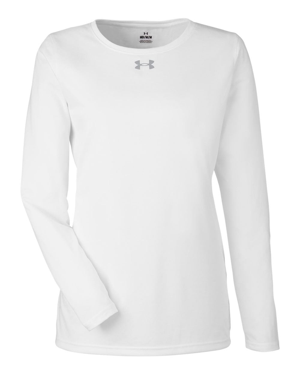 Women's Team Tech™ Long Sleeve T-Shirt White/ Mod Grey_3