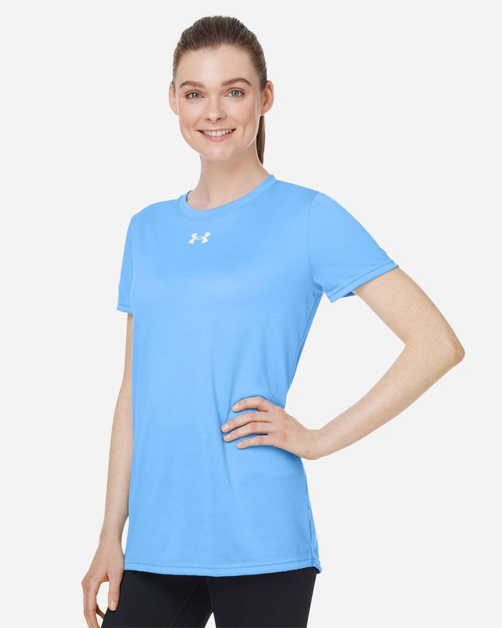 Women's Team Tech™ T-Shirt Carolina Blue/ White_1
