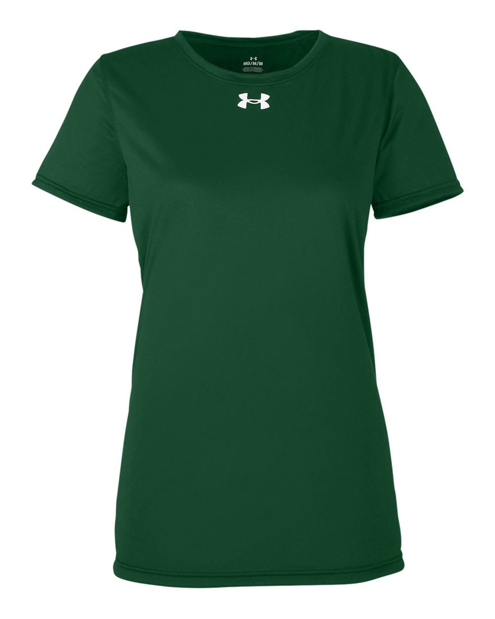 Women's Team Tech™ T-Shirt Forest Green/ White_3