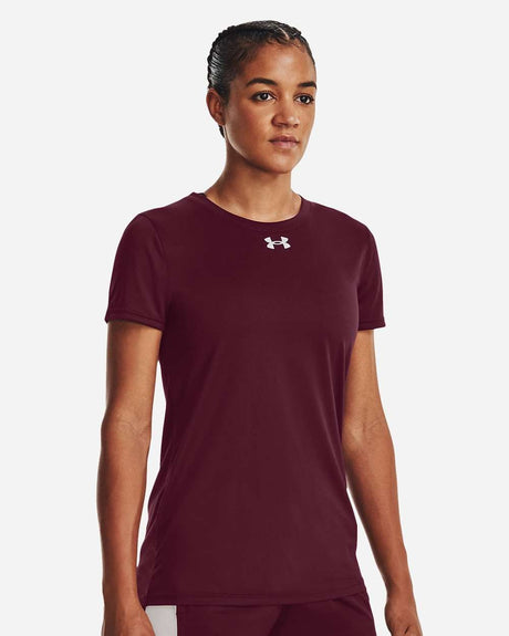 Women's Team Tech™ T-Shirt Maroon/ White