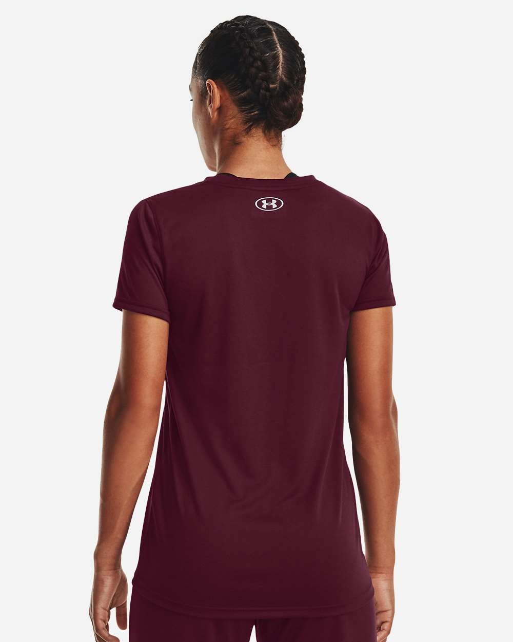 Women's Team Tech™ T-Shirt Maroon/ White_1