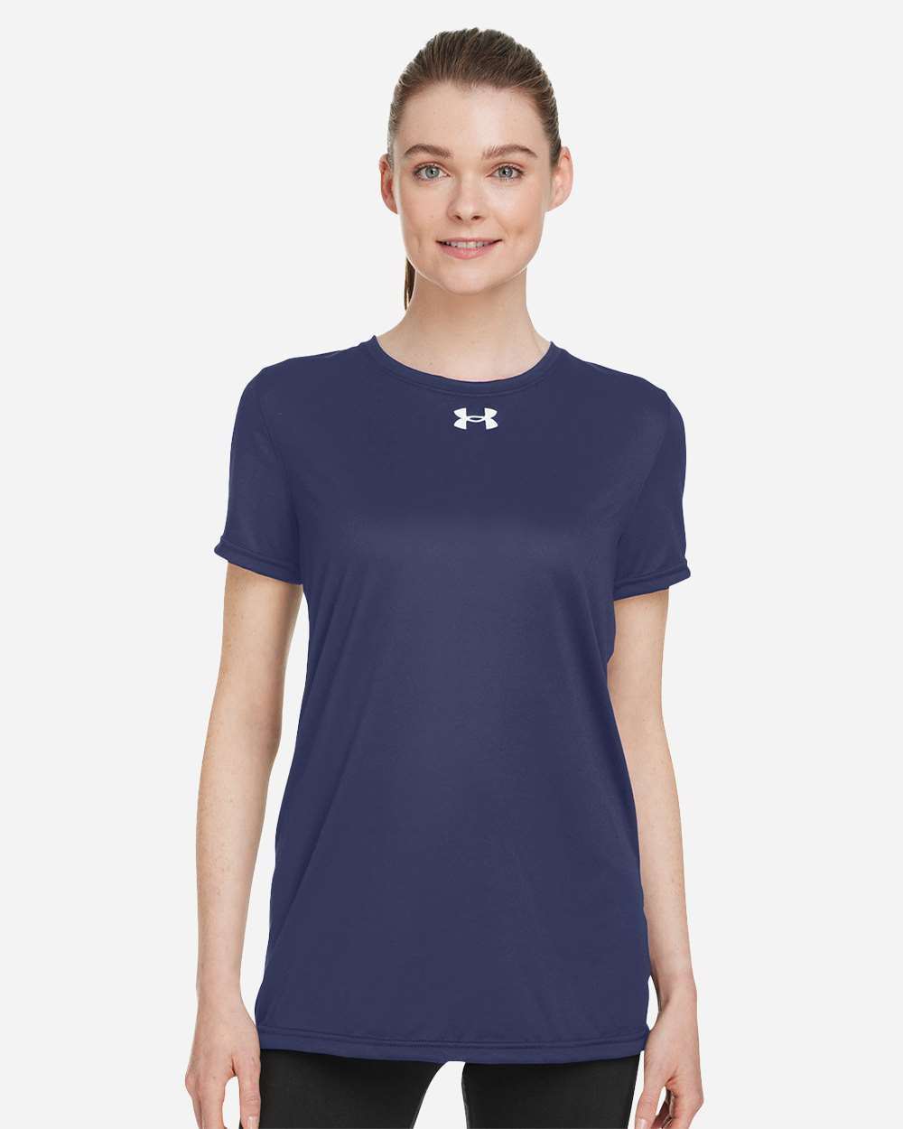 Women's Team Tech™ T-Shirt Midnight Navy/ White