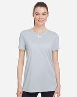 Women's Team Tech™ T-Shirt Mod Grey Light Heather/ White