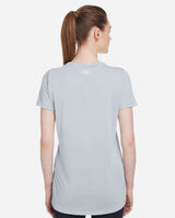 Women's Team Tech™ T-Shirt Mod Grey Light Heather/ White_2