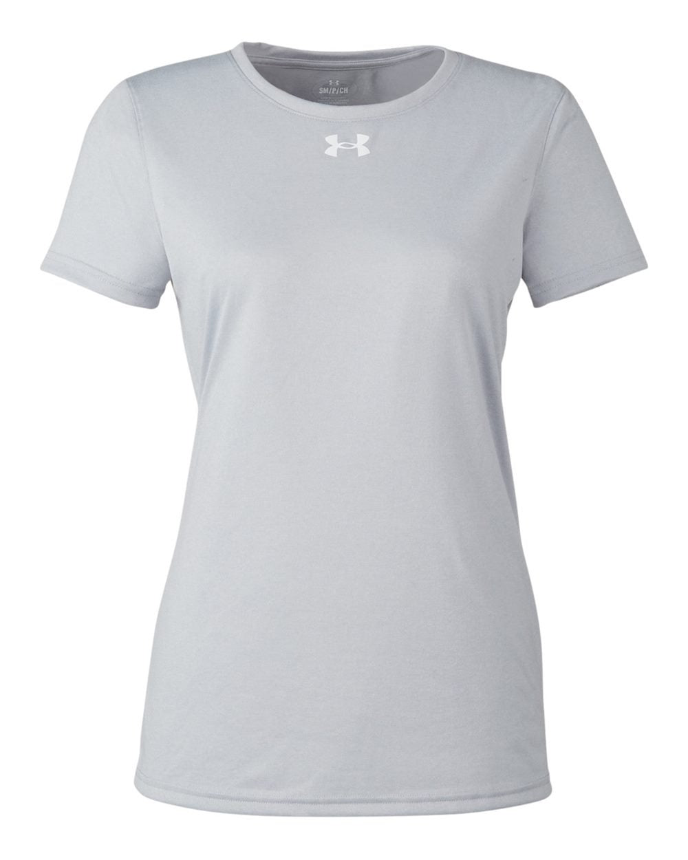 Women's Team Tech™ T-Shirt Mod Grey Light Heather/ White_3