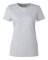 Women's Team Tech™ T-Shirt Mod Grey Light Heather/ White_3