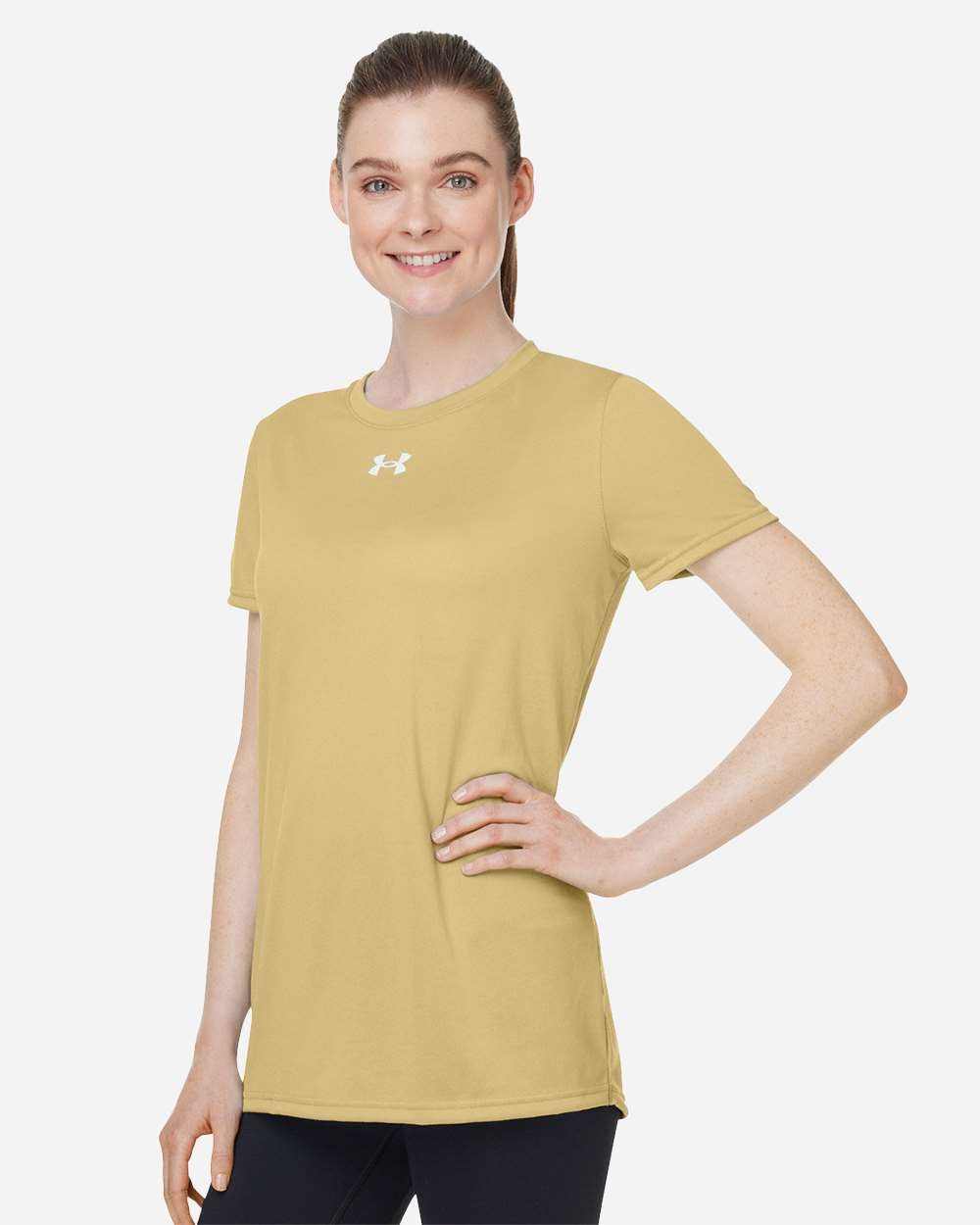 Women's Team Tech™ T-Shirt Team Vegas Gold/ White_1