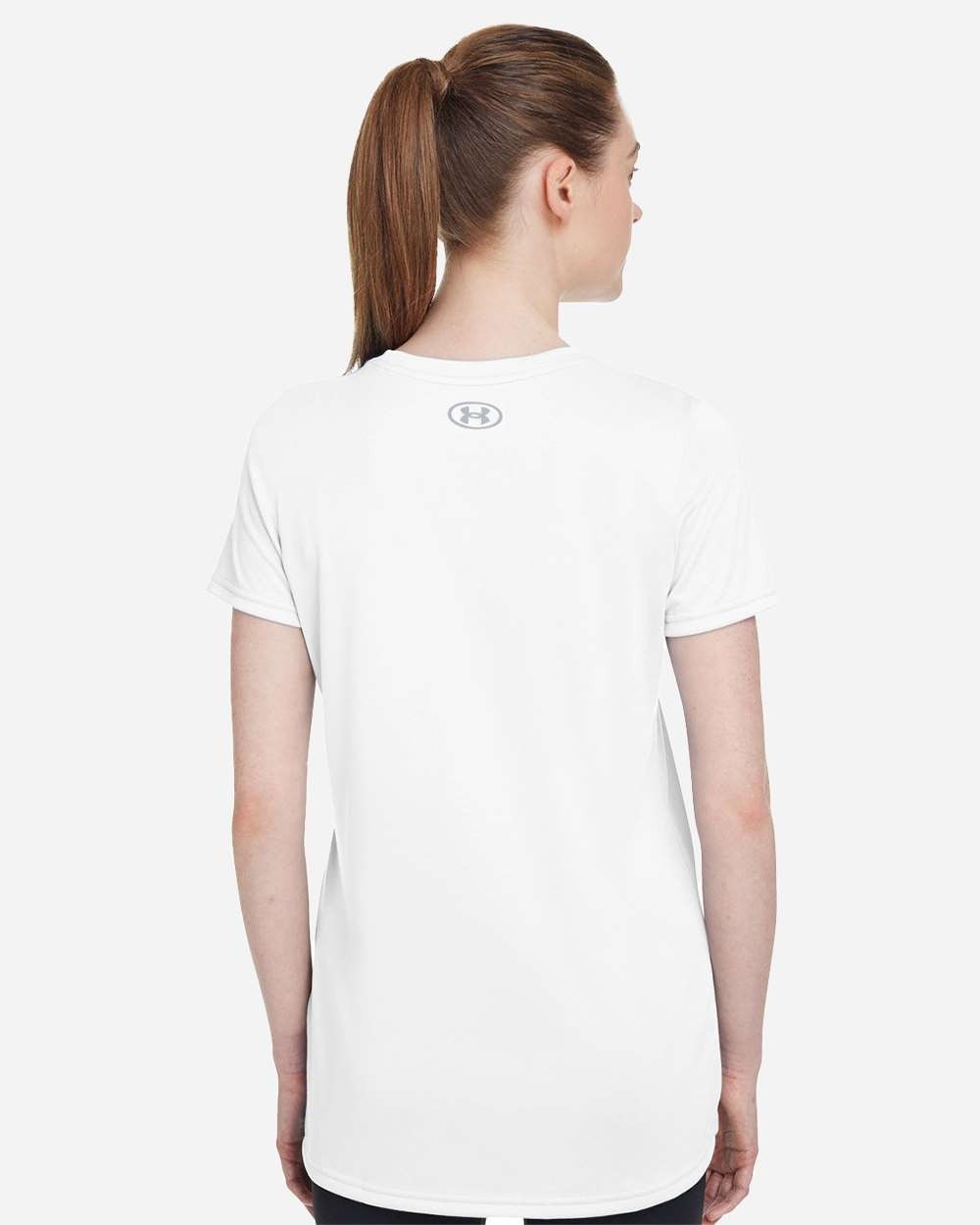 Women's Team Tech™ T-Shirt White/ Mod Grey_2