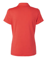 Women's Textured Stripe Polo bright red_5