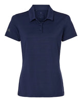 Women's Textured Stripe Polo dark blue_3