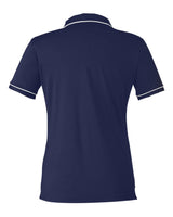 Women's Tipped Teams Performance Polo Midnight Navy/ White_5