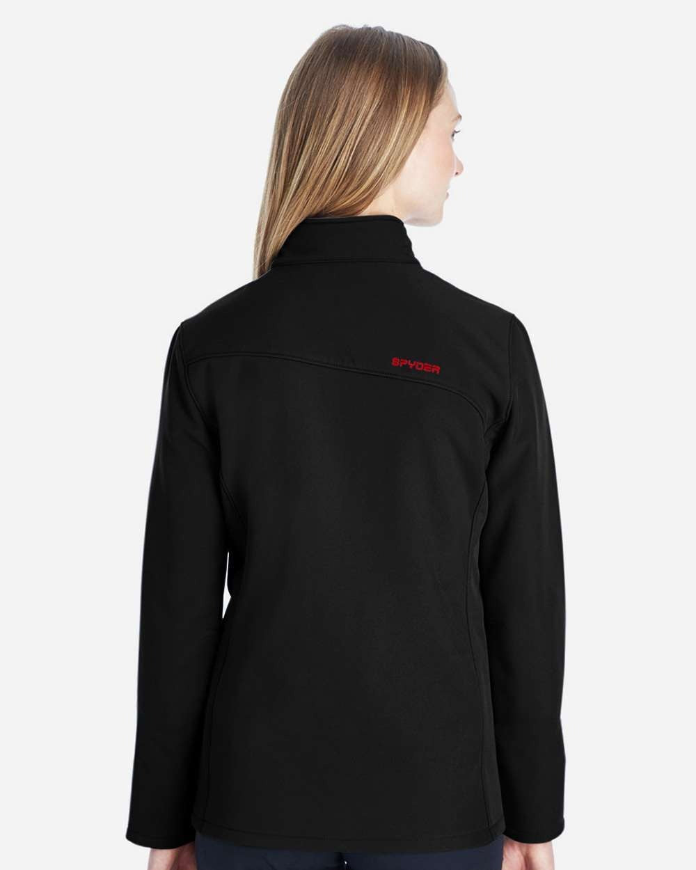 Women's Transport Soft Shell Jacket Black/ Red_2