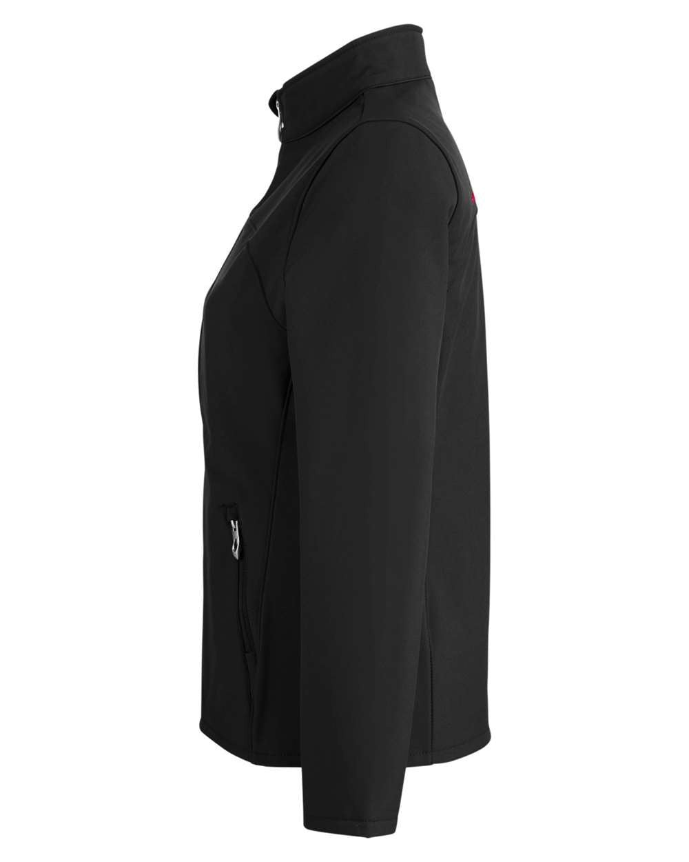 Women's Transport Soft Shell Jacket Black/ Red_4