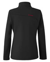 Women's Transport Soft Shell Jacket Black/ Red_5
