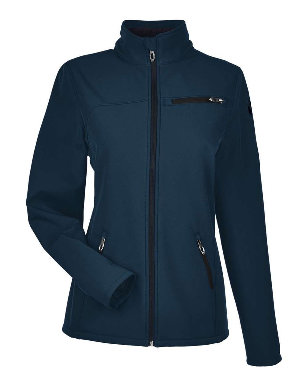 Women's Transport Soft Shell Jacket Frontier/ Black_3