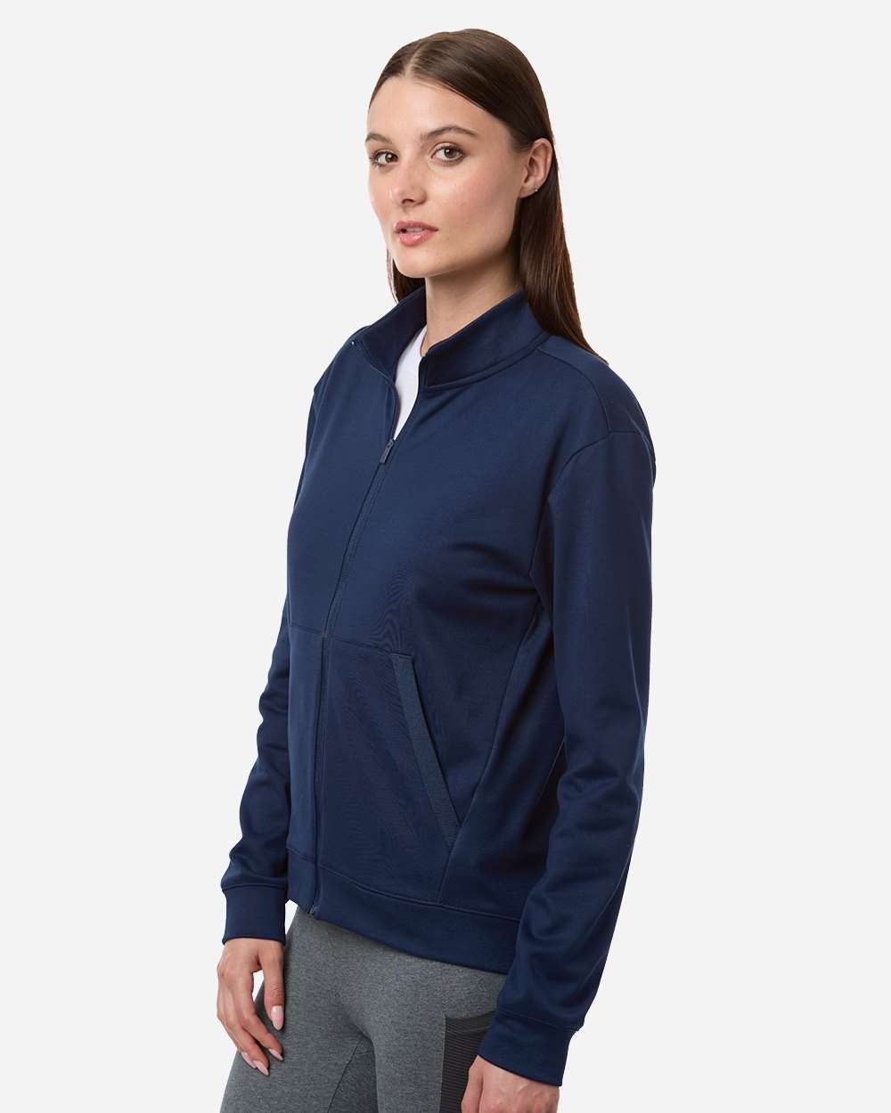 Women's Ultimate365 COLD.RDY Full-Zip Jacket Collegiate Navy_2