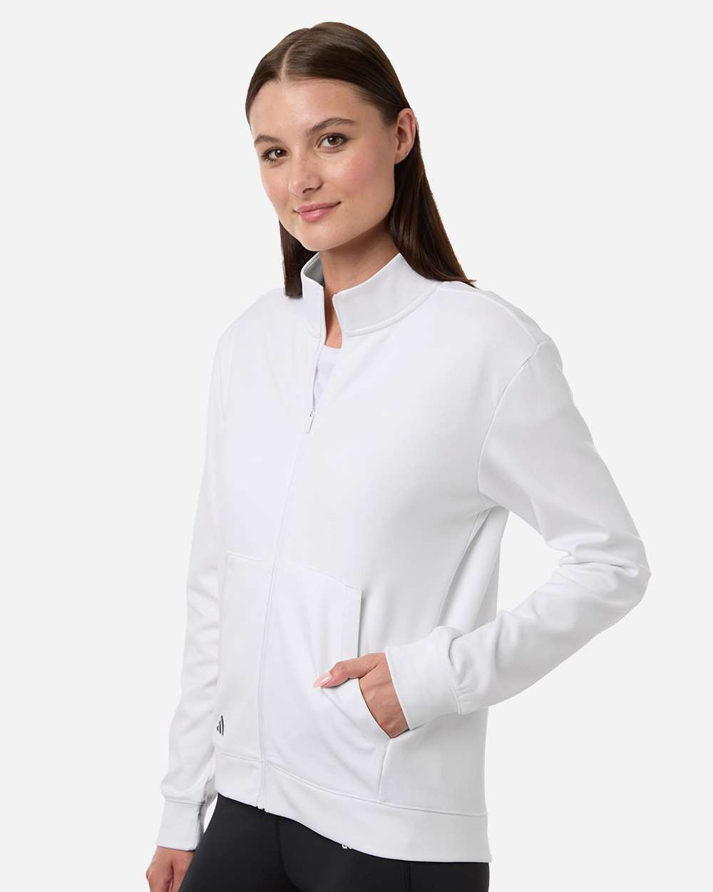 Women's Ultimate365 COLD.RDY Full-Zip Jacket White_2