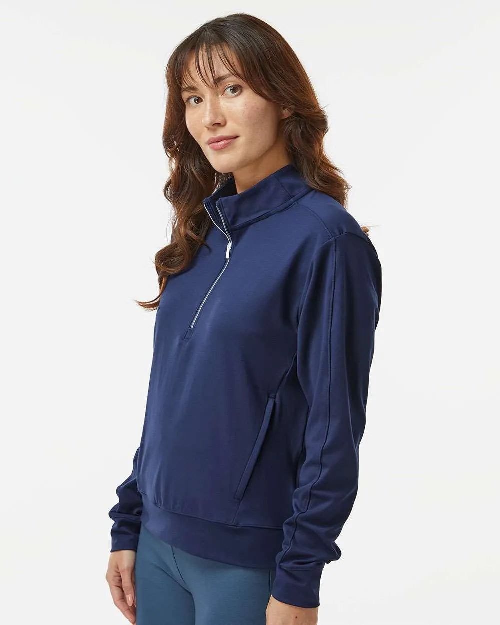 Women's Ultimate365 Quarter-Zip Pullover collegiate navy_1