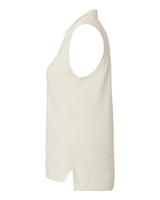 Women's Ultimate365 Textured Sleeveless Shirt Ivory_4