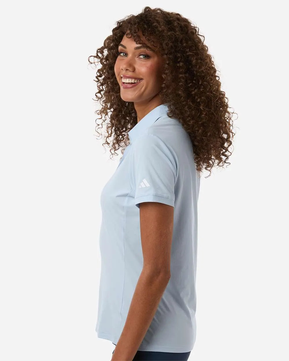 Women's Ultimate365 Tour Twistknit Polo Crystal Sky - 2