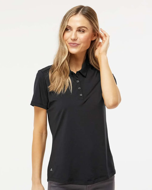 Women's Ultimate Solid Polo black