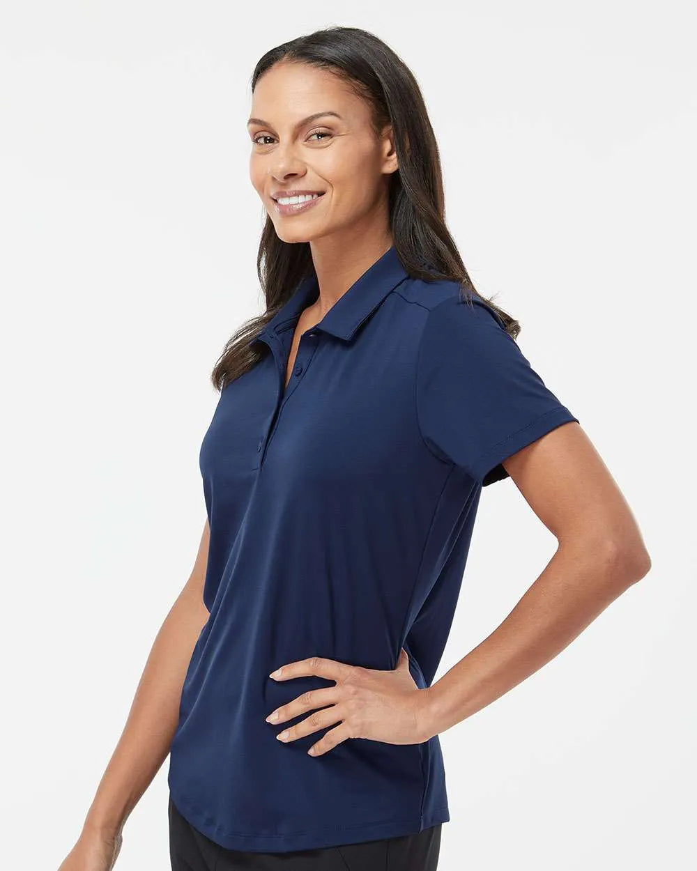 Women's Ultimate Solid Polo team navy blue_1