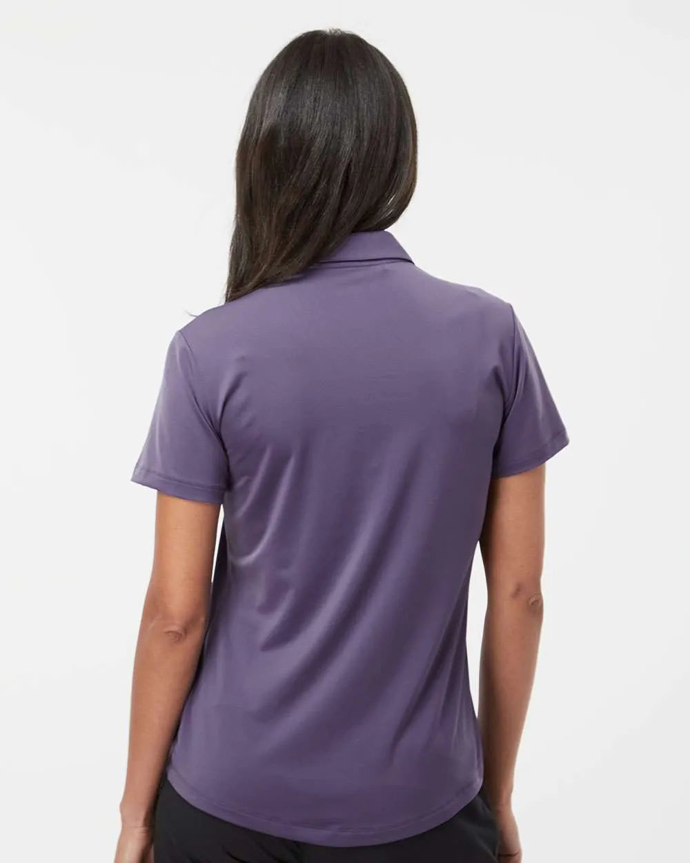 Women's Ultimate Solid Polo team tech purple_2