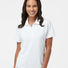Women's Ultimate Solid Polo white