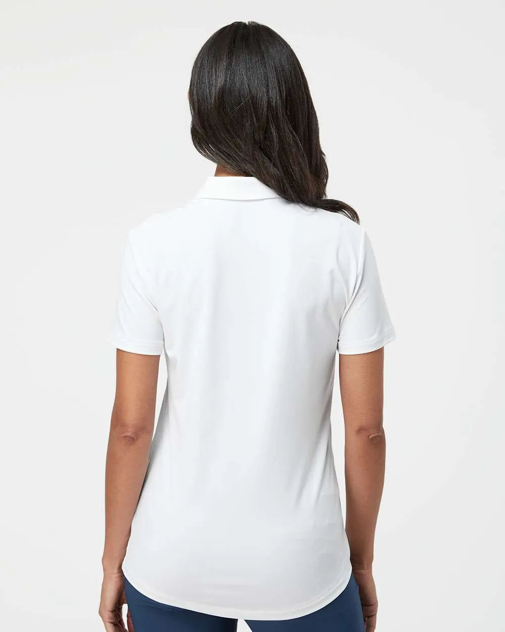 Women's Ultimate Solid Polo white_2