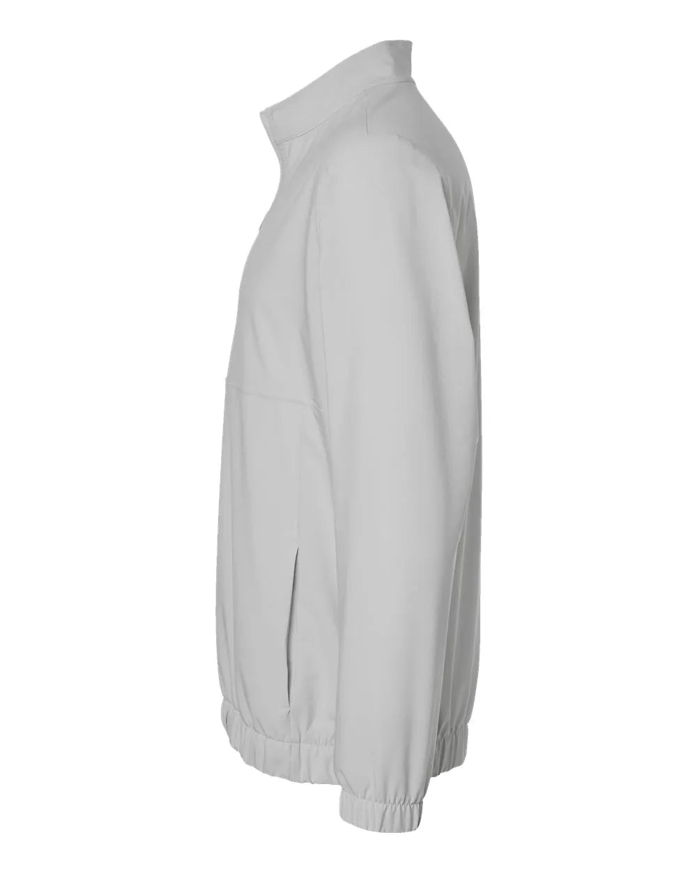 Woven Half-Zip Pullover Grey One_5