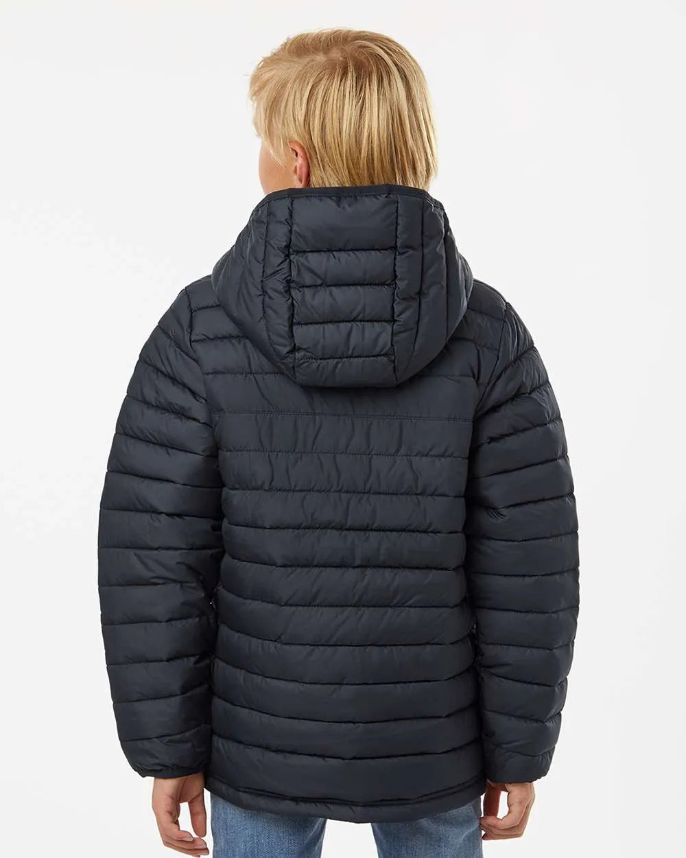 Youth Powder Lite™ II Hooded Jacket Black_2