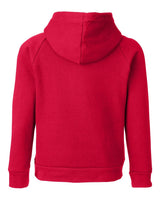 Youth Rival Fleece Hooded Sweatshirt Red/ White_5