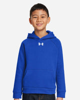 Youth Rival Fleece Hooded Sweatshirt Royal/ White