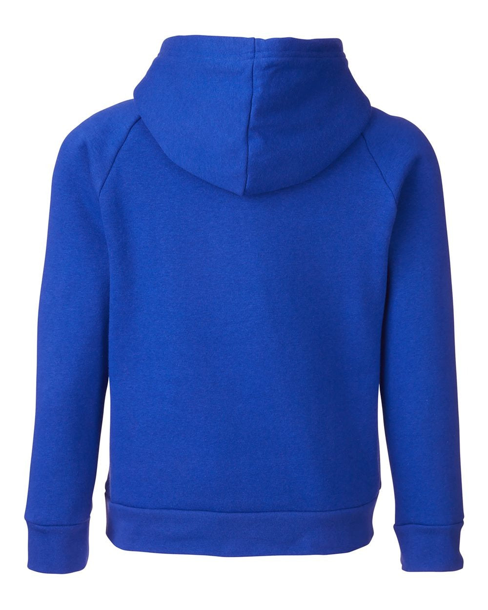Youth Rival Fleece Hooded Sweatshirt Royal/ White_5