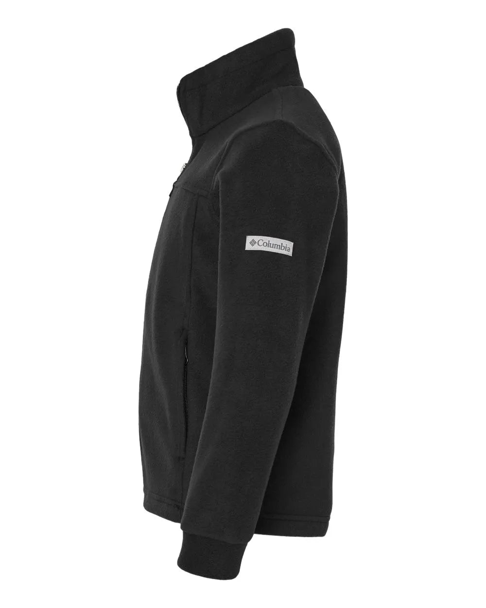 Youth Steens Mountain™ II Fleece Full-Zip Jacket Black_4
