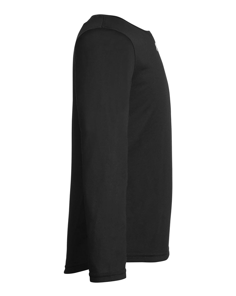 Youth Tech™ Team Long Sleeve T-Shirt Black/ White_4