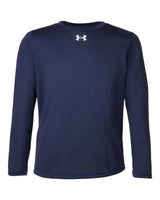 Youth Tech™ Team Long Sleeve T-Shirt Midnight Navy/ White_3