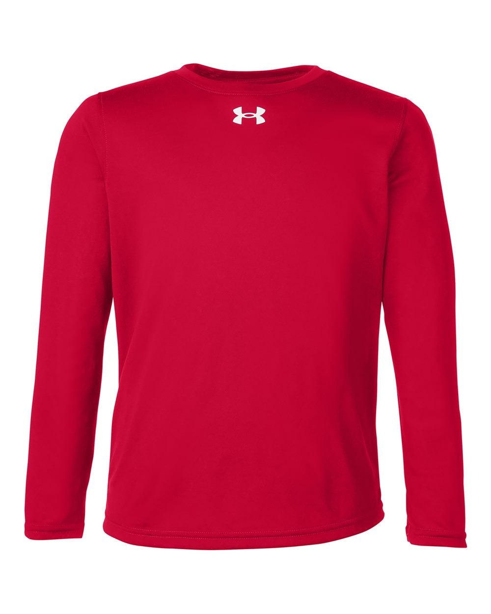 Youth Tech™ Team Long Sleeve T-Shirt Red/ White_3