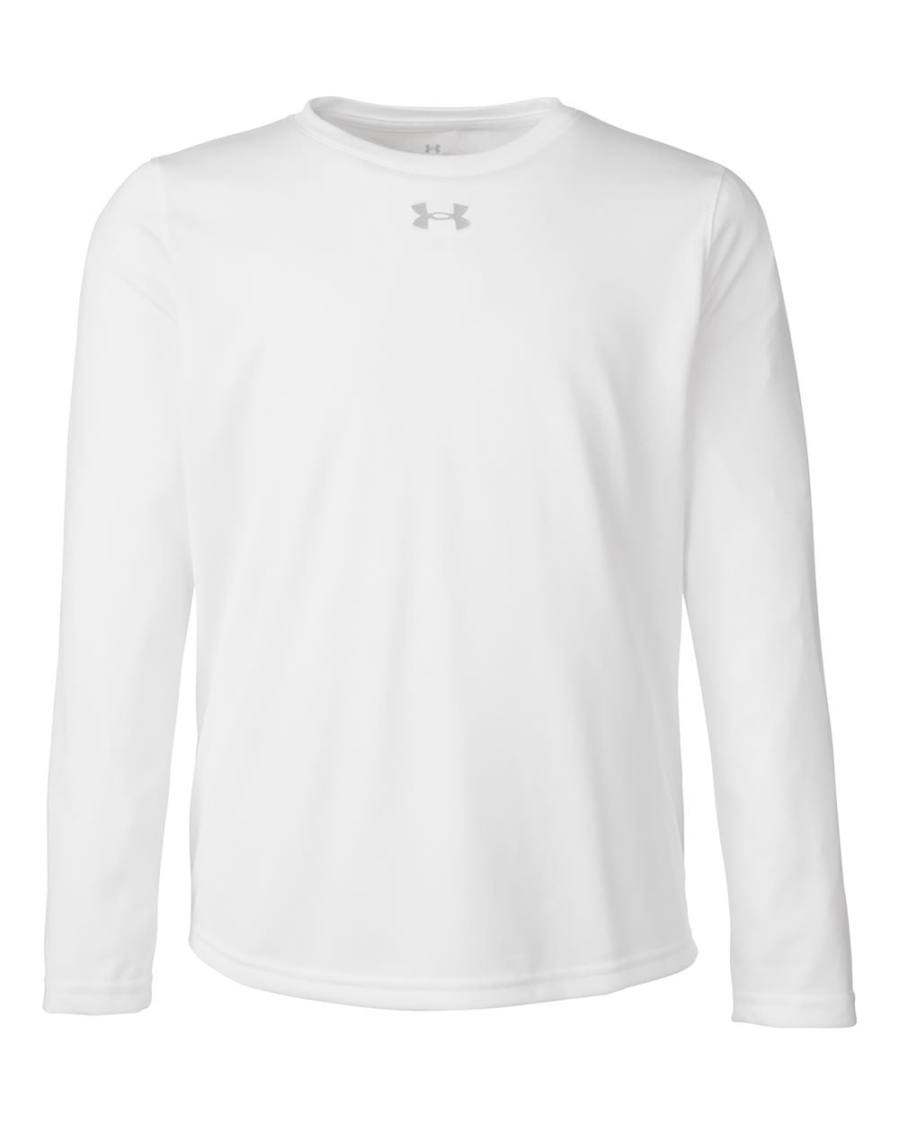 Youth Tech™ Team Long Sleeve T-Shirt White/ Mod Grey_3