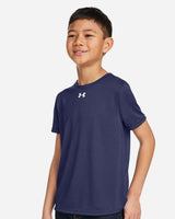 Youth Tech™ Team T-Shirt Midnight Navy/ White_2