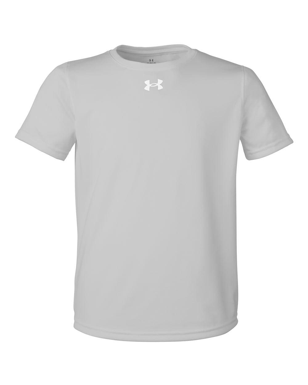 Youth Tech™ Team T-Shirt Mod Grey Light Heather/ White_4