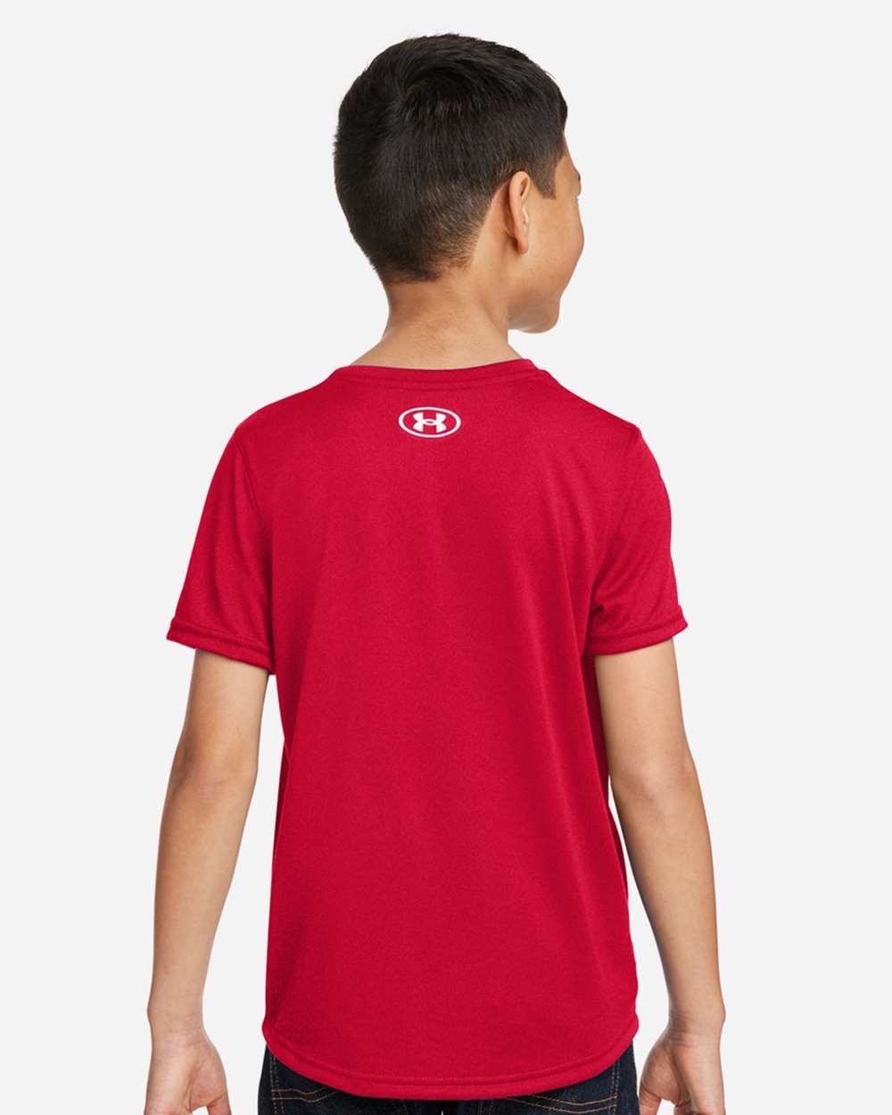 Youth Tech™ Team T-Shirt Red/ White_1