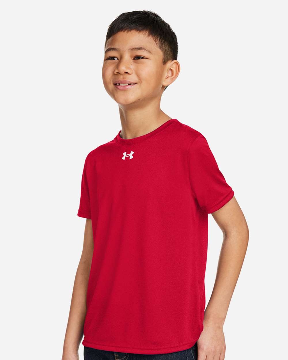 Youth Tech™ Team T-Shirt Red/ White_2