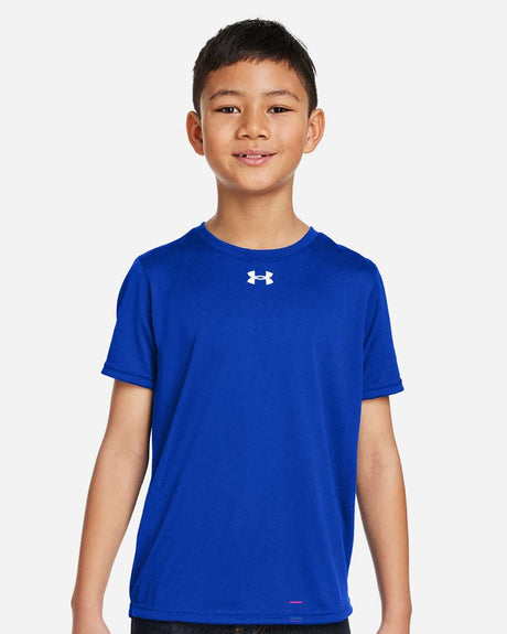 Youth Tech™ Team T-Shirt Royal/ White
